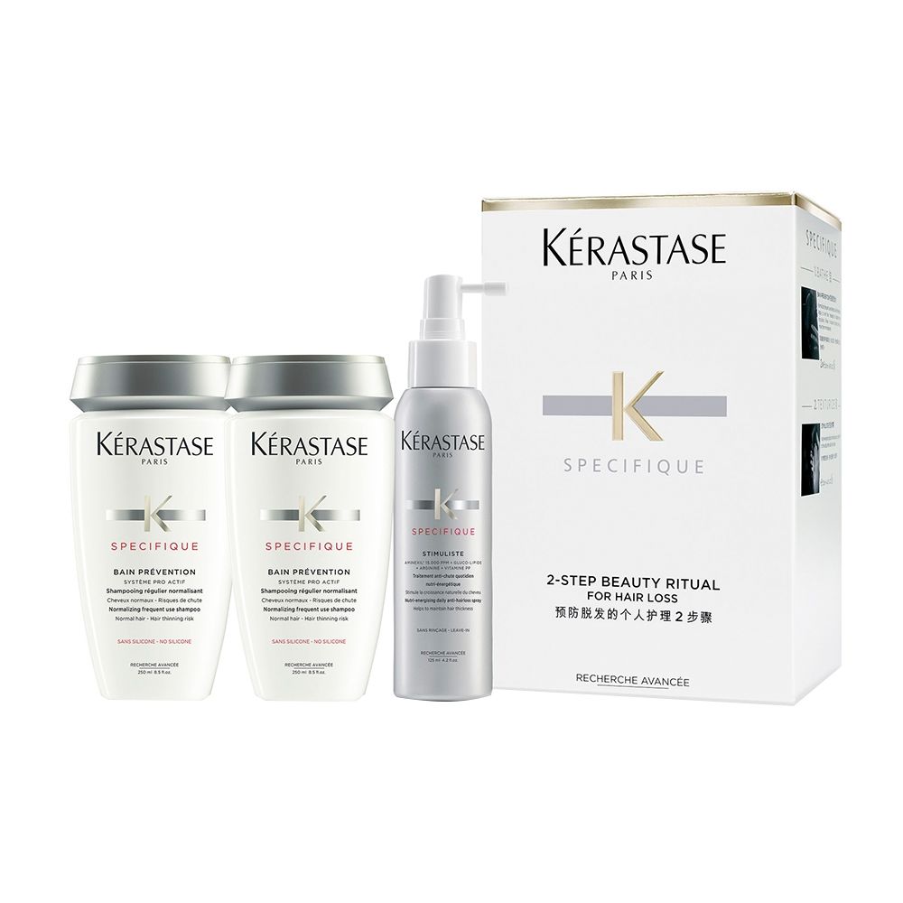 Kérastase Anti Hair Loss Set 250ml x 2 + 125ml x 1