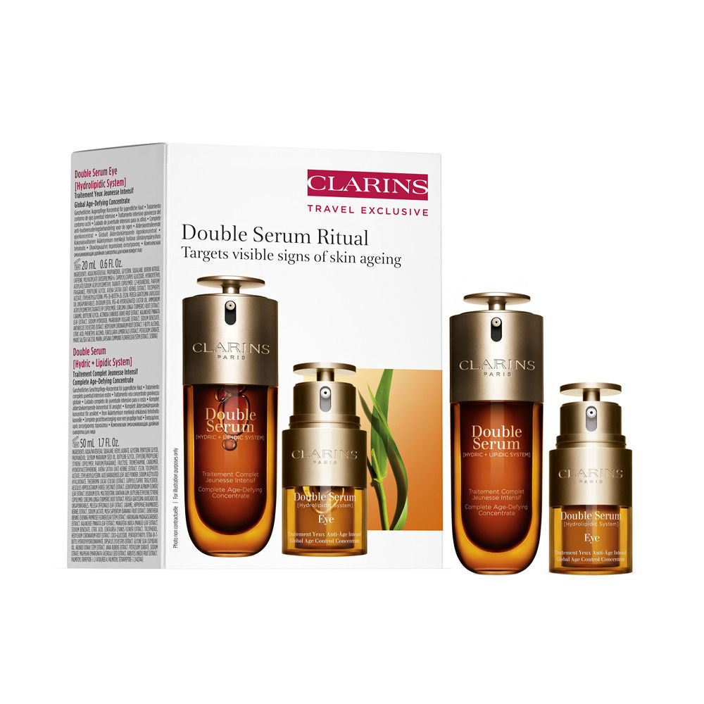 Clarins 9th Generation Double Serum Eye Serum Set 50ml+20ml