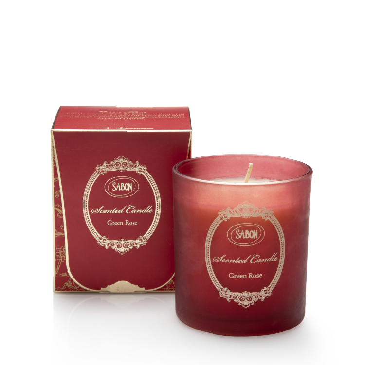 Sabon Emerald Green Rose Scented Candle 230g