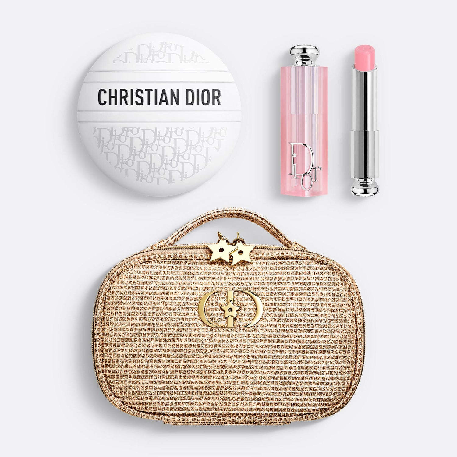 Dior 全效修護萬用霜及誘惑煥彩潤唇膏套裝 50ml+3.2g