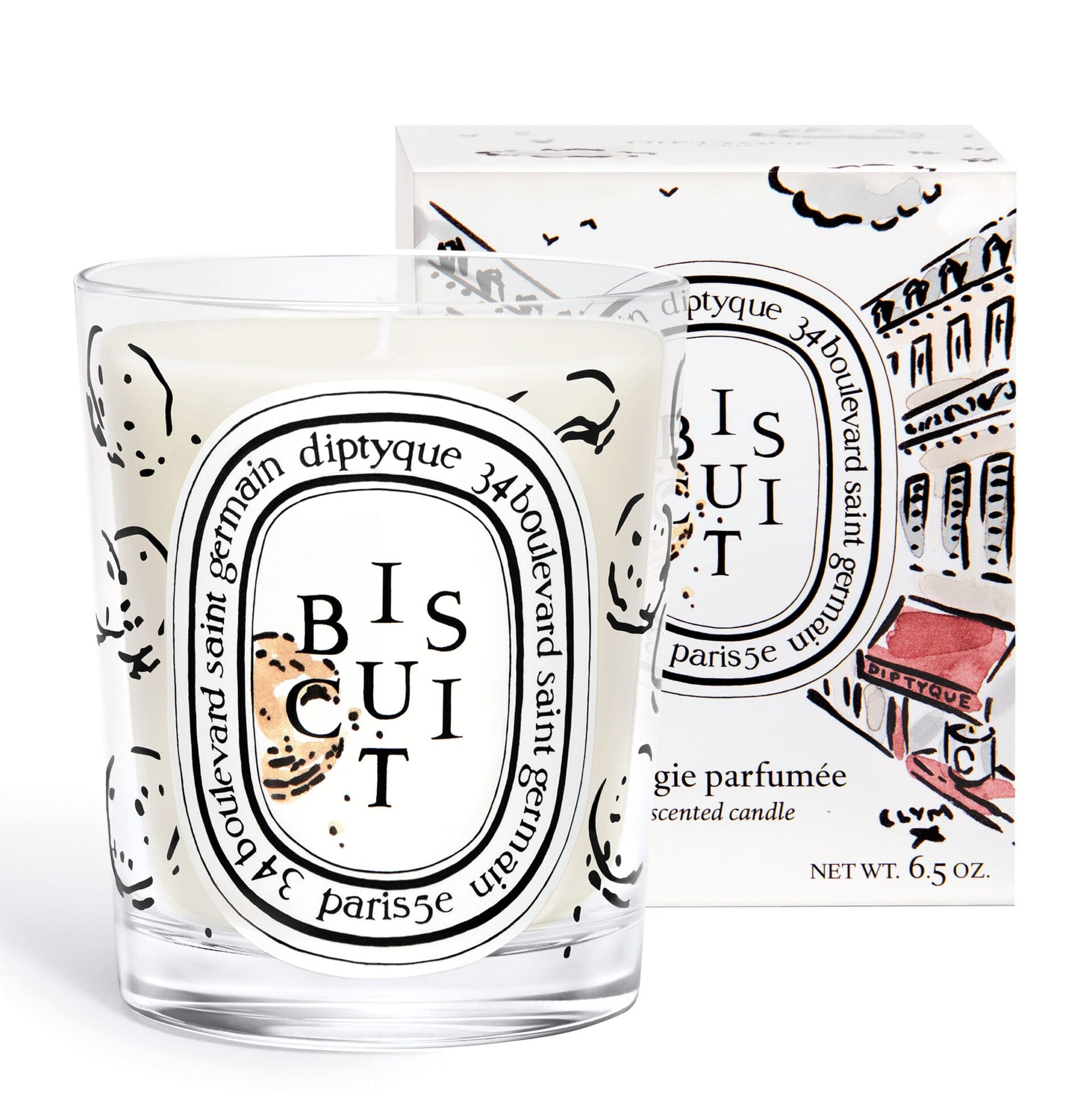 Diptyque Limited Edition Diptyque x Café Verlet Scented Candle 190g (Scent Available)