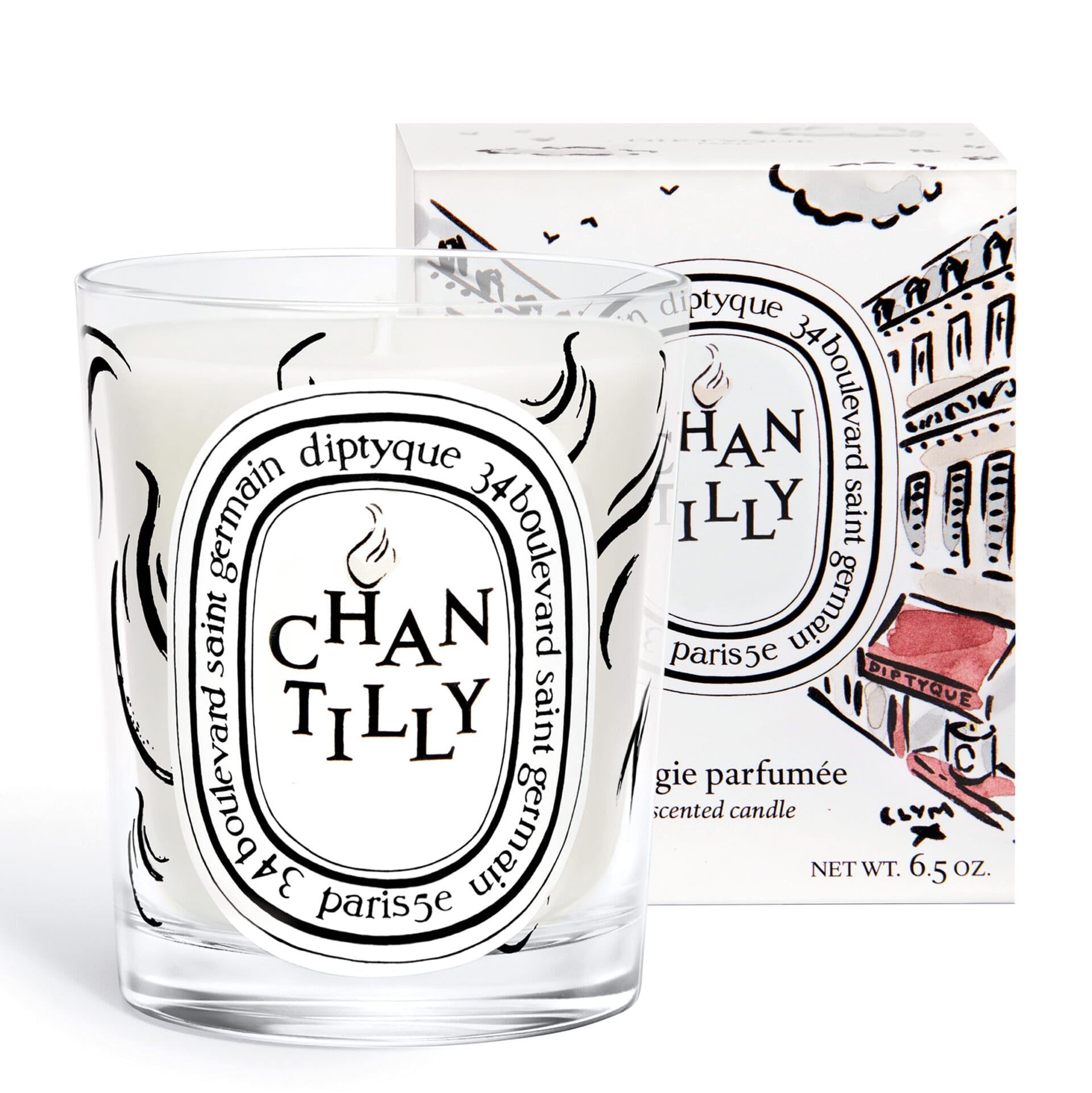 Diptyque Limited Edition Diptyque x Café Verlet Scented Candle 190g (Scent Available)