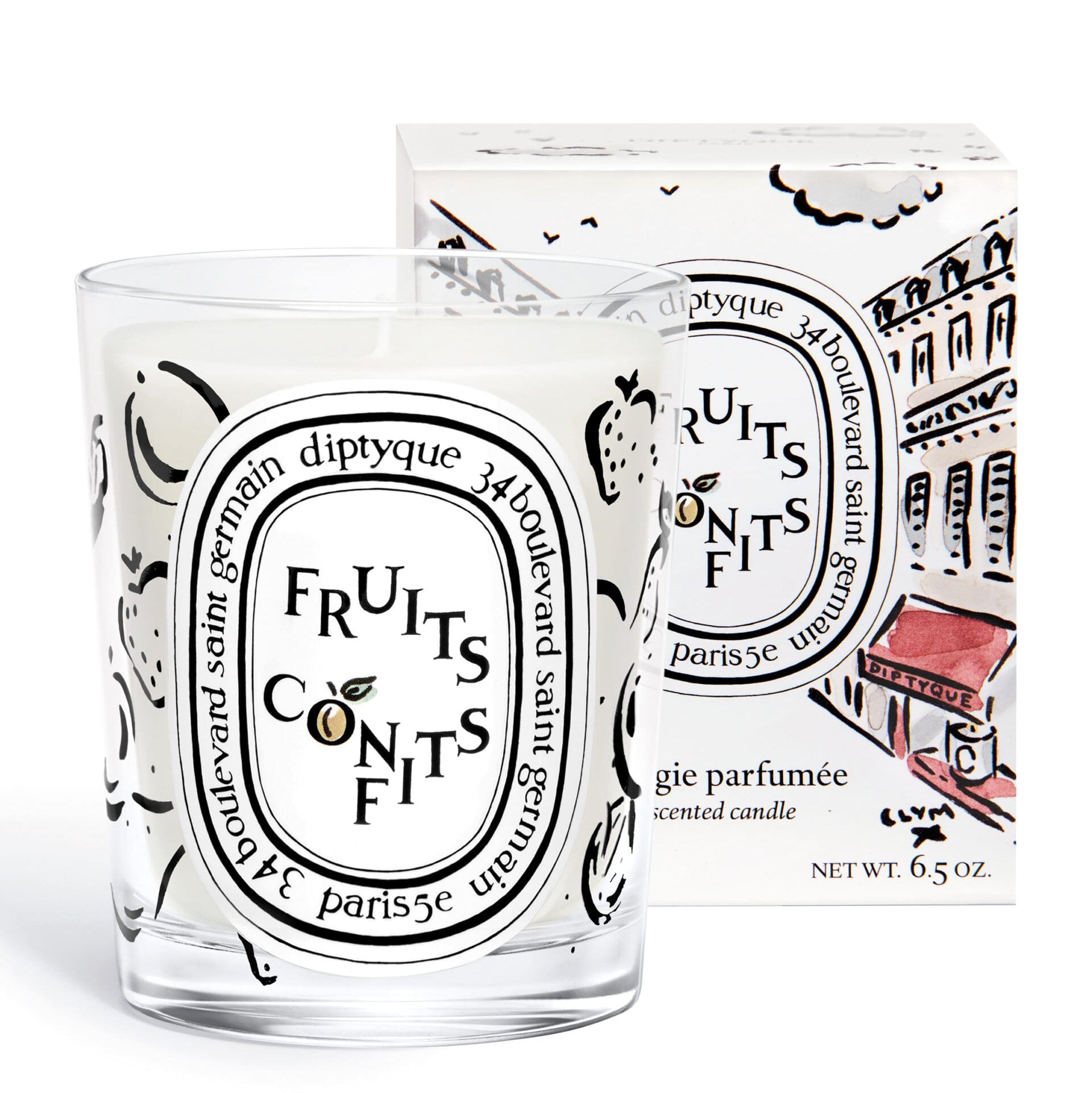 Diptyque Limited Edition Diptyque x Café Verlet Scented Candle 190g (Scent Available)