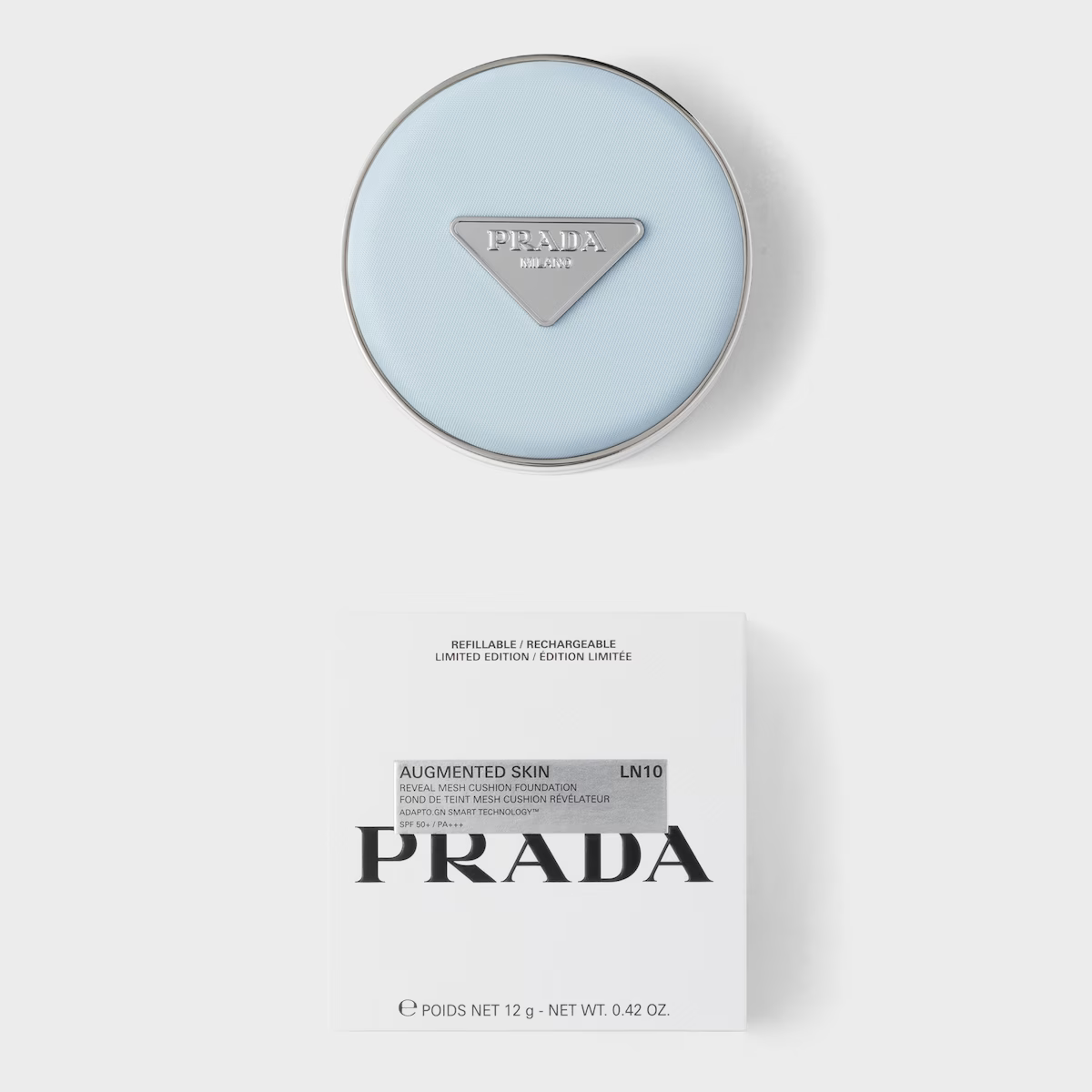 Prada Reveal 原光新肌氣墊粉底 - 莫測藍尼龍限量版 12g