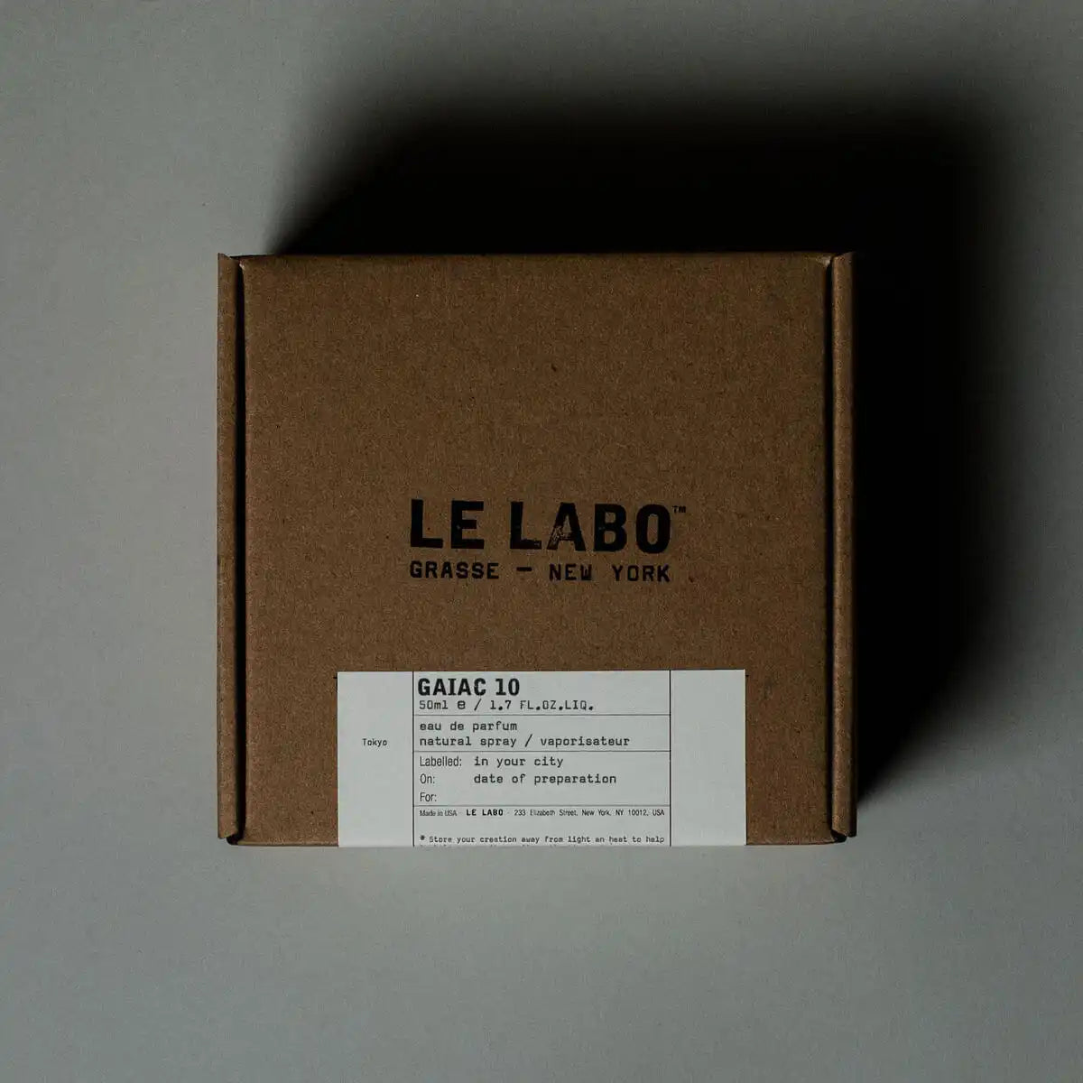 Le Labo GAIAC 10 東京限定 EDP 50ml