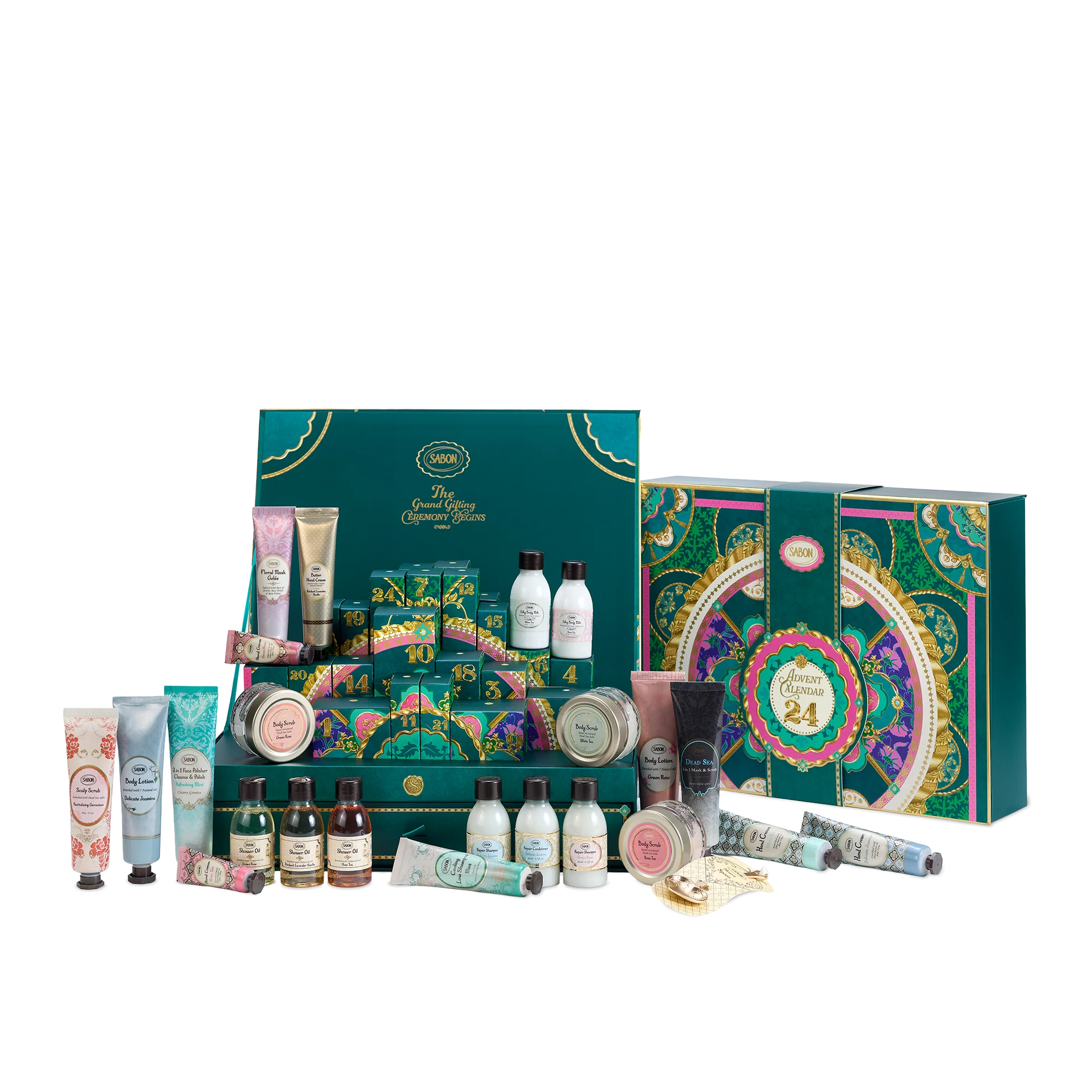 Sabon 2025 「瑰麗盛宴」聖誕限量版倒數日曆
