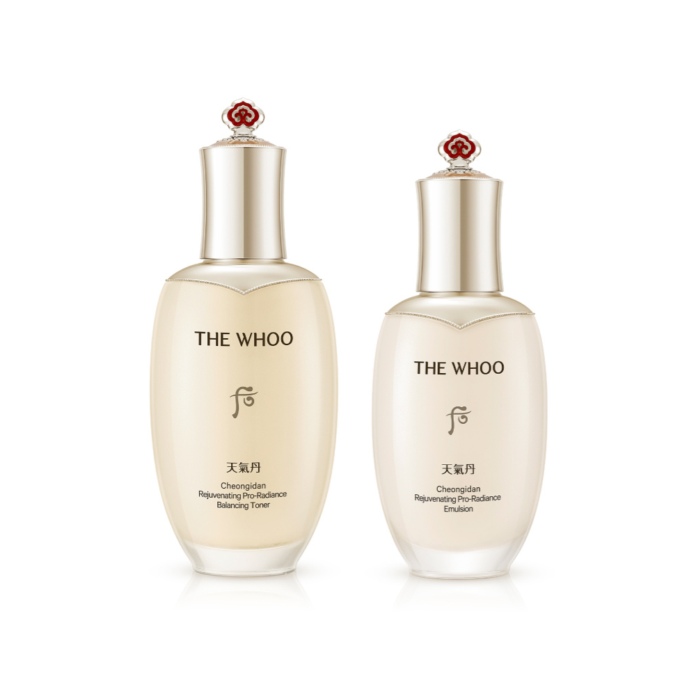 Whoo Cheonggyin Brightening Firming Nourishing Lotion and Milky Lotion Combination 150ml+110ml