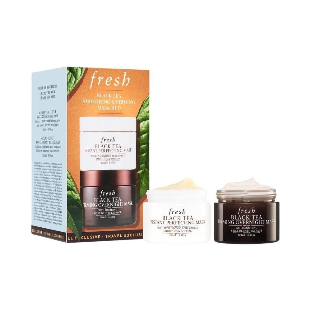 Fresh 紅茶緊緻日夜面膜套裝 100ml+100ml