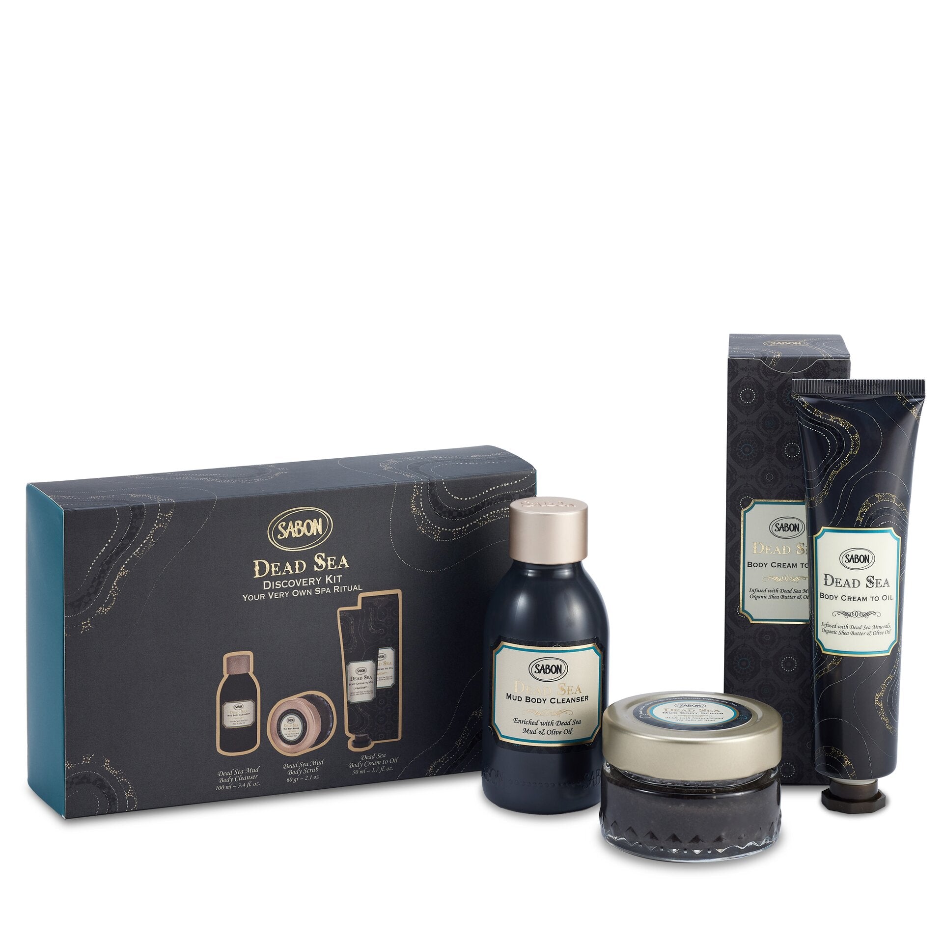 Sabon Dead Sea Healing Experience Set 100ml + 60g + 50ml
