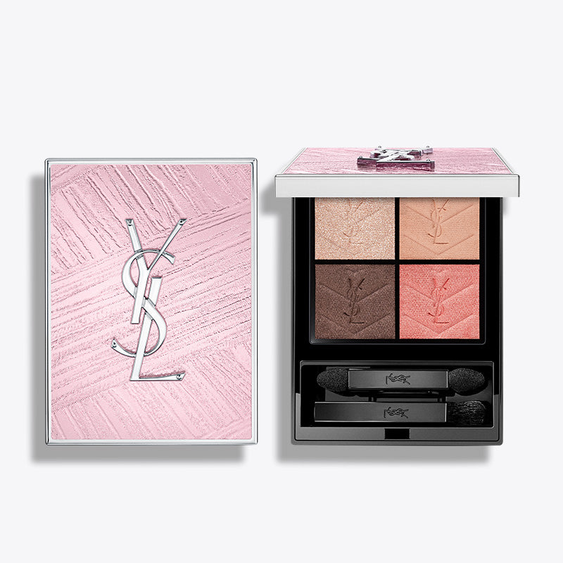 YSL 高訂皮革四色眼影盒 -2026七夕限定 4g