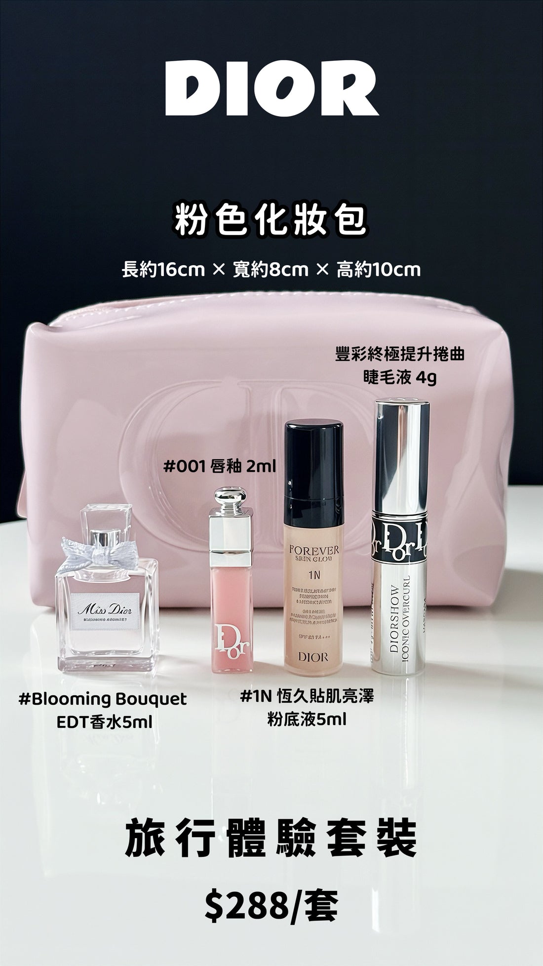 Dior 旅行套裝