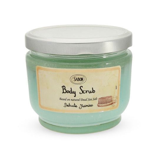 Sabon Delicate Jasmine Delicate Jasmine Dead Sea Salt Purifying and Repairing Body Scrub (old version) 600g 