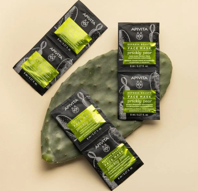 Apivita Cactus Moisturizing Mask 6x2x8ml 