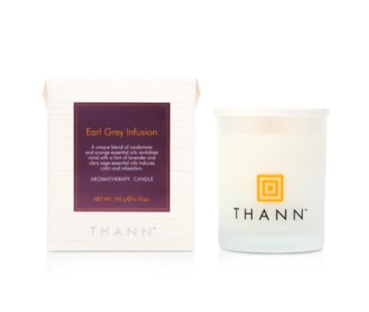 Thann Earl Gray Infusion Earl Gray Natural Fragrance Candle 190g 