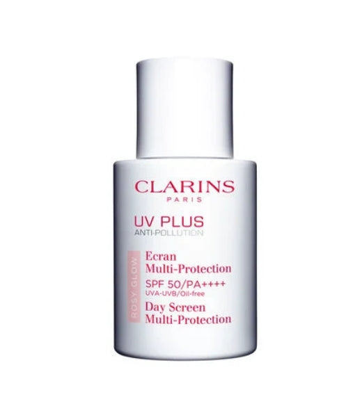 Clarins anti-pollution whitening sunscreen Rosy Glow SPF50/PA++++ 30ml