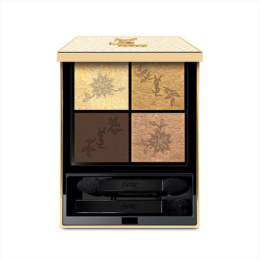 YSL 24年聖誕限定四色眼影盤#24 GOLDEN LACE 4×1g