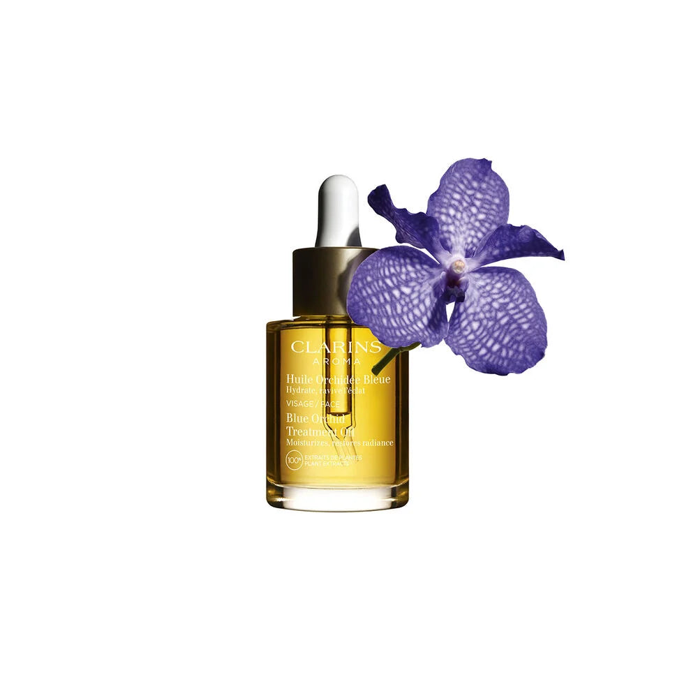 Clarins Blue Orchid Treatment Oil Plant Golden Extract Aromatherapy Care Series Orchid Care Oil 30ml 