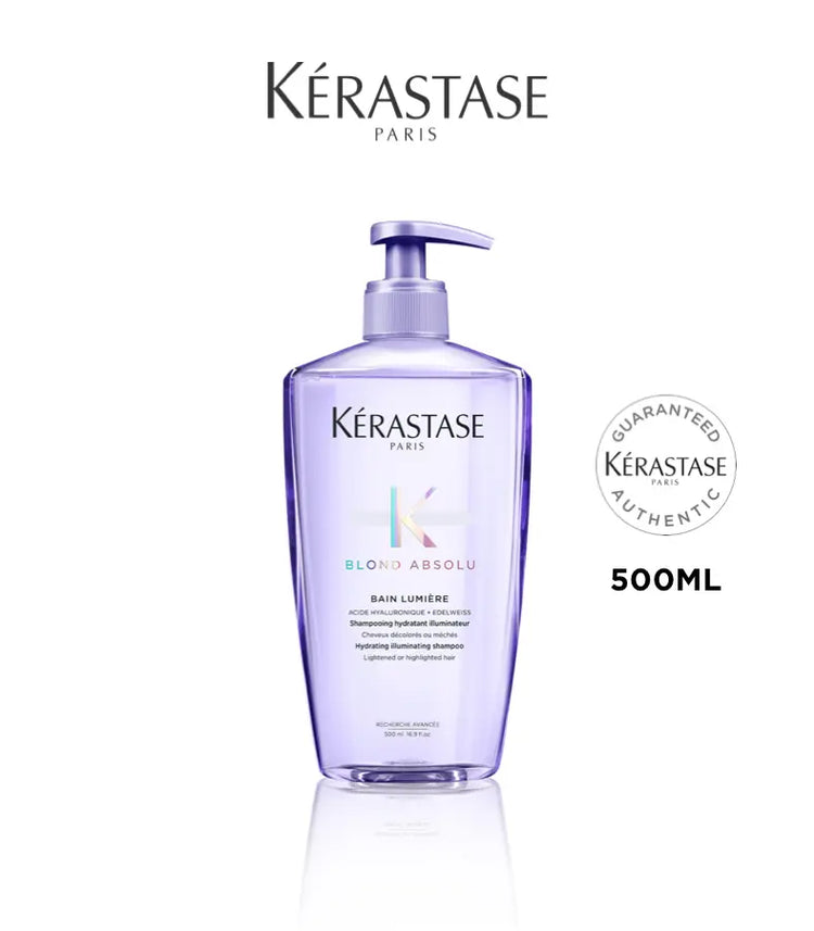 Kérastase  BAIN LUMIERE 漂染水潤浴髮乳（250ml/500ml）