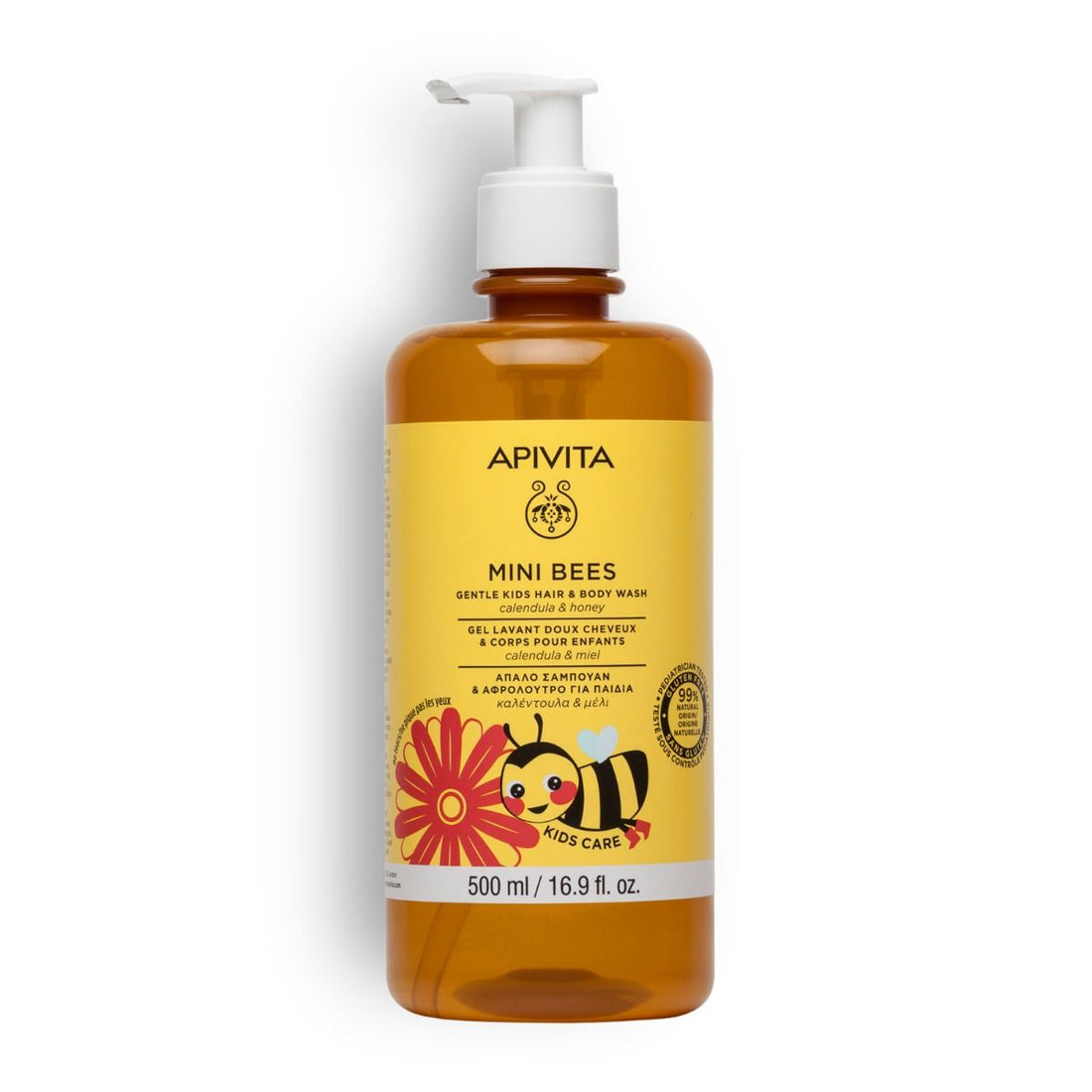 Apivita 金盞花蜂蜜兒童洗髮沐浴露 500ml