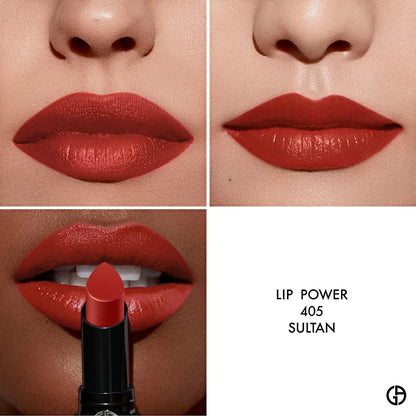 Armani LIP POWER 輕柔緞亮唇膏 1.4g 旅行裝