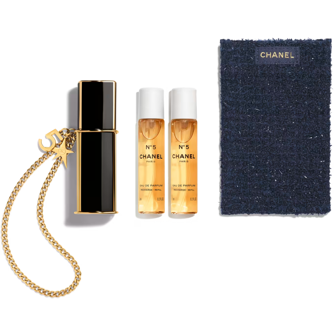 Chanel N°5 EAU DE PARFUM REFILLABLE PURSE SPRAY 7ml*3