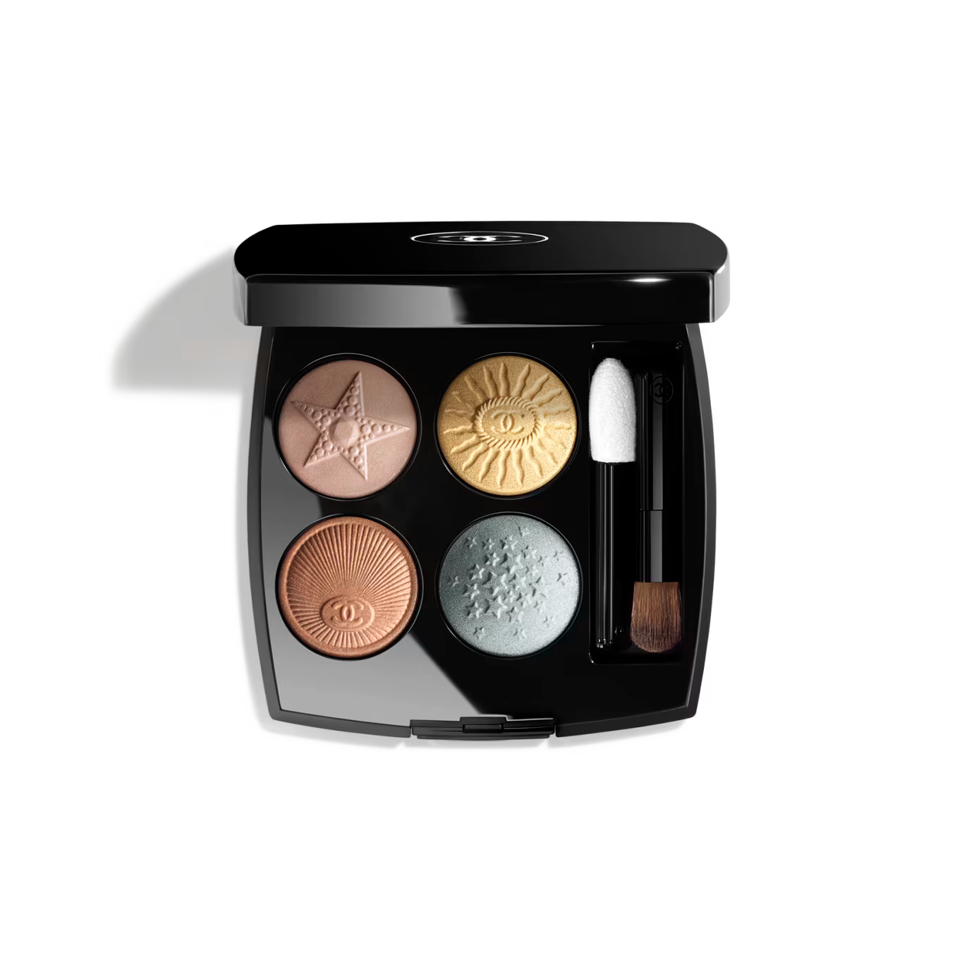 Chanel LES 4 OMBRES BOUTONS Jewelry Button Quad Eyeshadow 2g