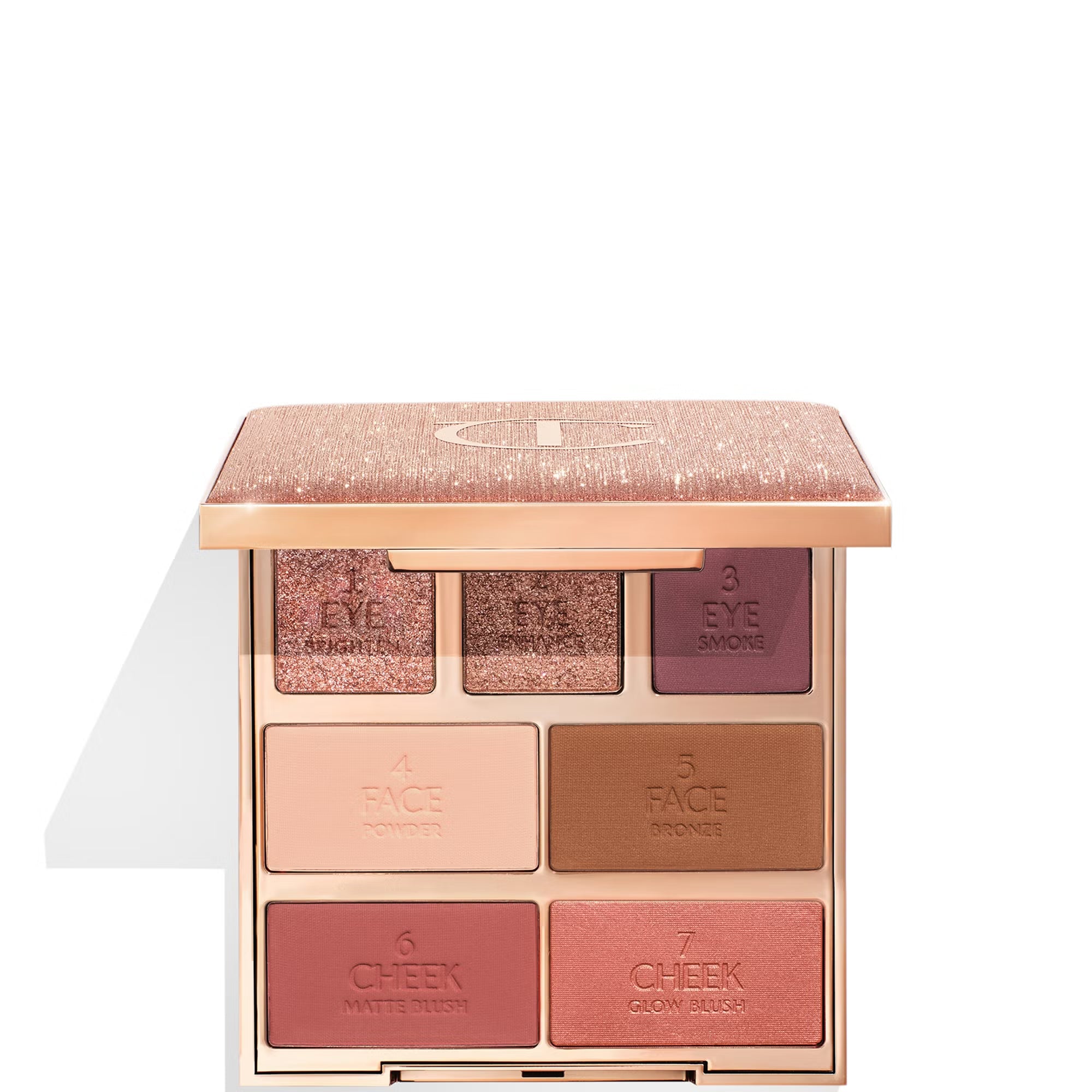 Charlotte Tilbury 2025聖誕限定 HOLLYWOOD INSTANT LOOK IN A PALETTE 星願成真美妝盤 22g