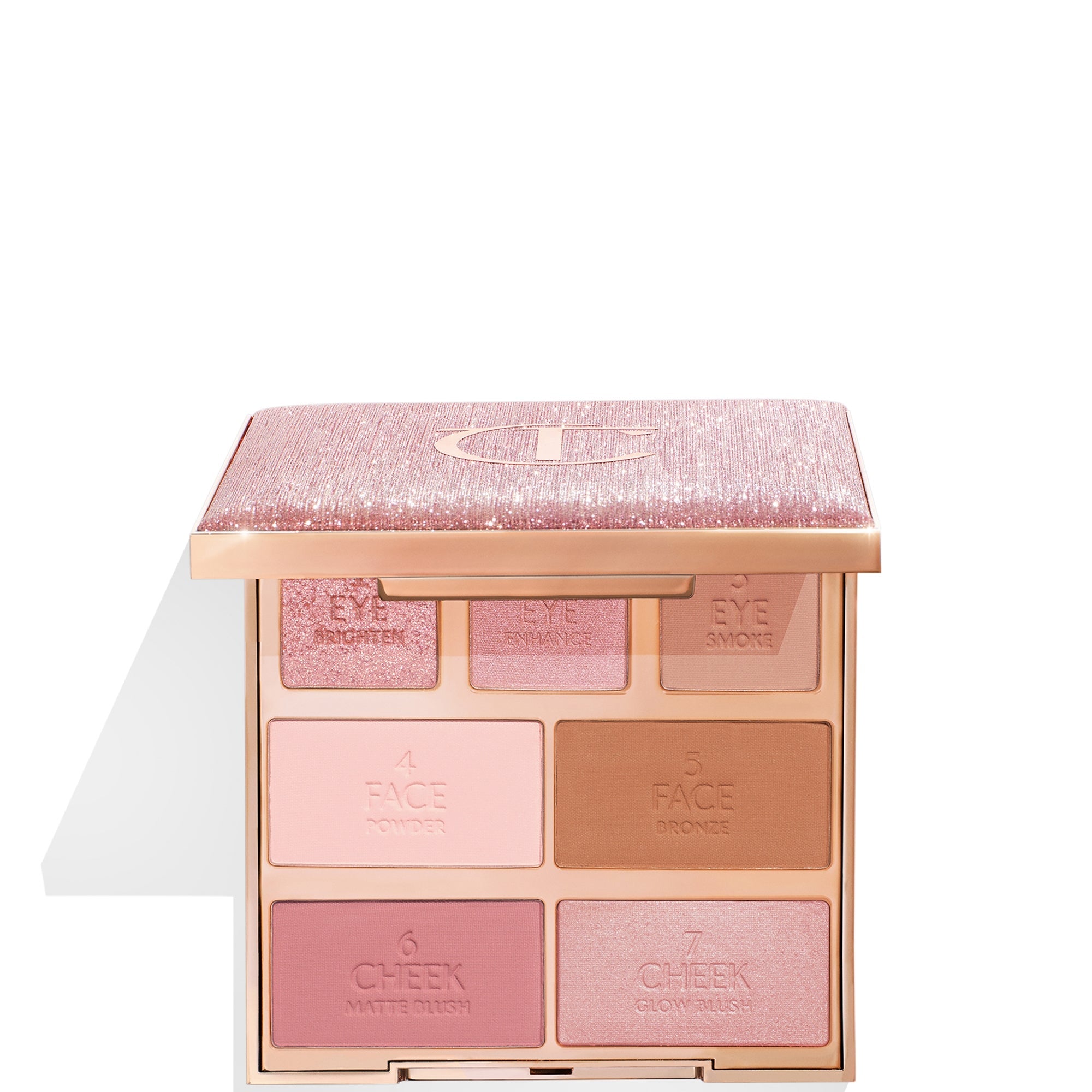 Charlotte Tilbury 2025聖誕限定 HOLLYWOOD INSTANT LOOK IN A PALETTE 星願成真美妝盤 22g