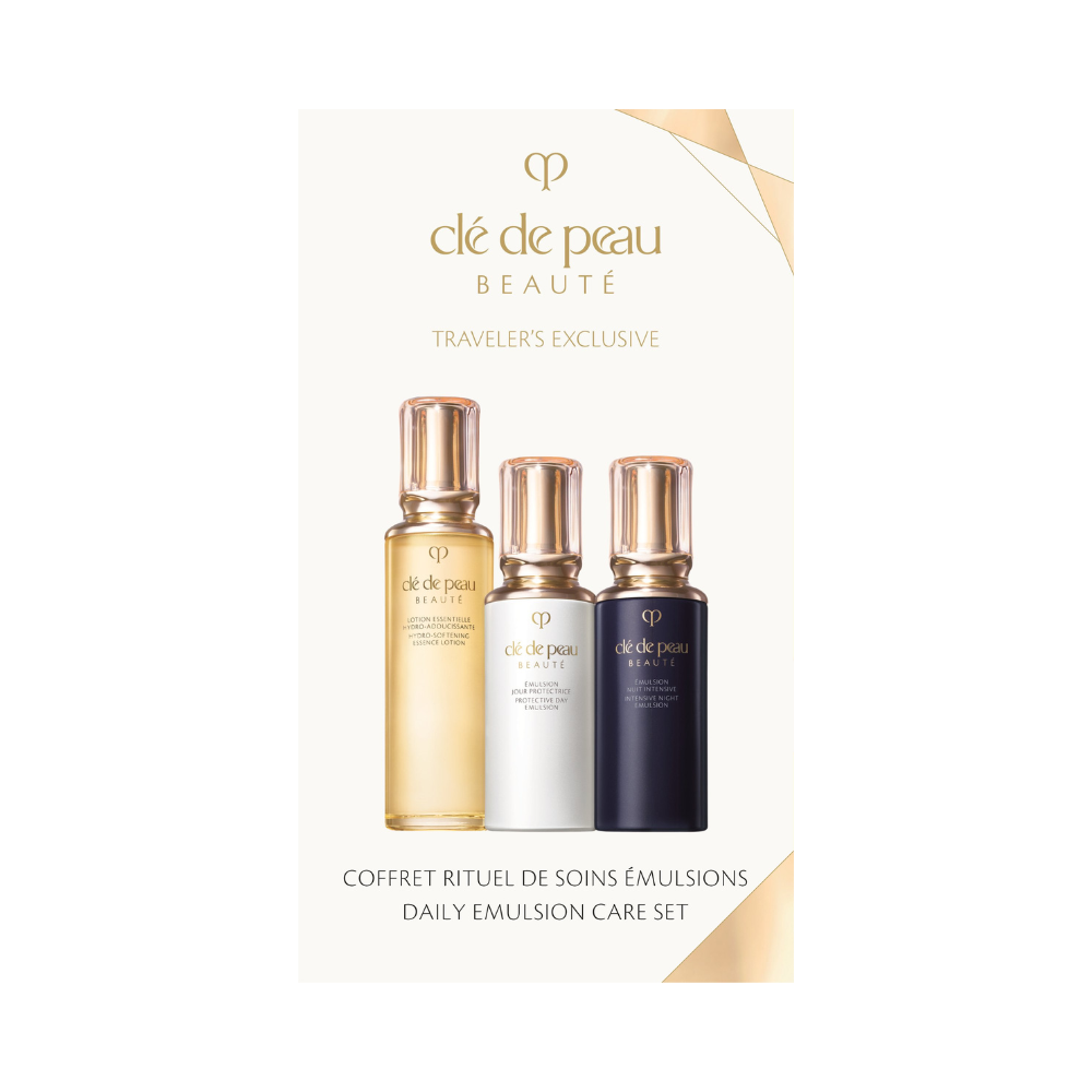 Clé de Peau Platinum Day and Night Repair Emulsion Set 170ml + 125ml + 125ml