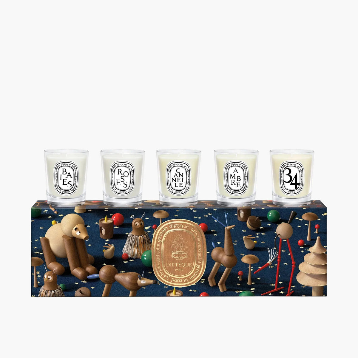 Diptyque 26年聖誕限定 迷你香氛蠟燭套裝 35g*5