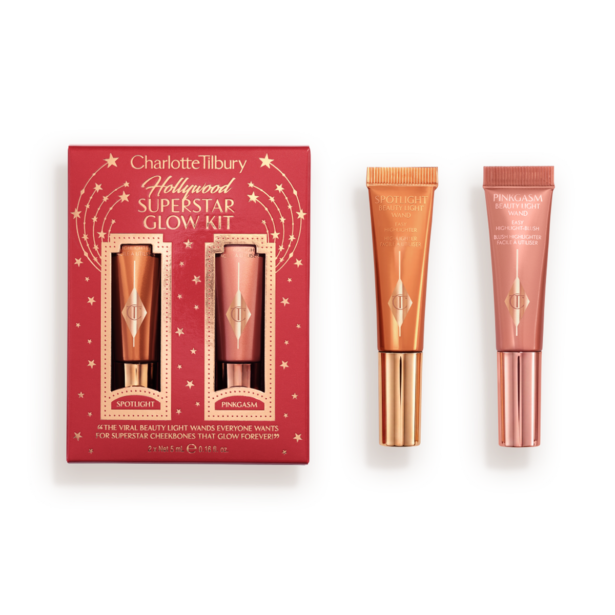 Charlotte Tilbury HOLLYWOOD SUPERSTAR GLOW KIT