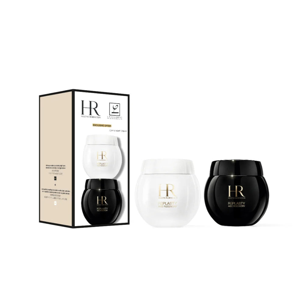 Helena Rubinstein  黑白繃帶速效修復日霜晚霜套装 50ml + 50ml