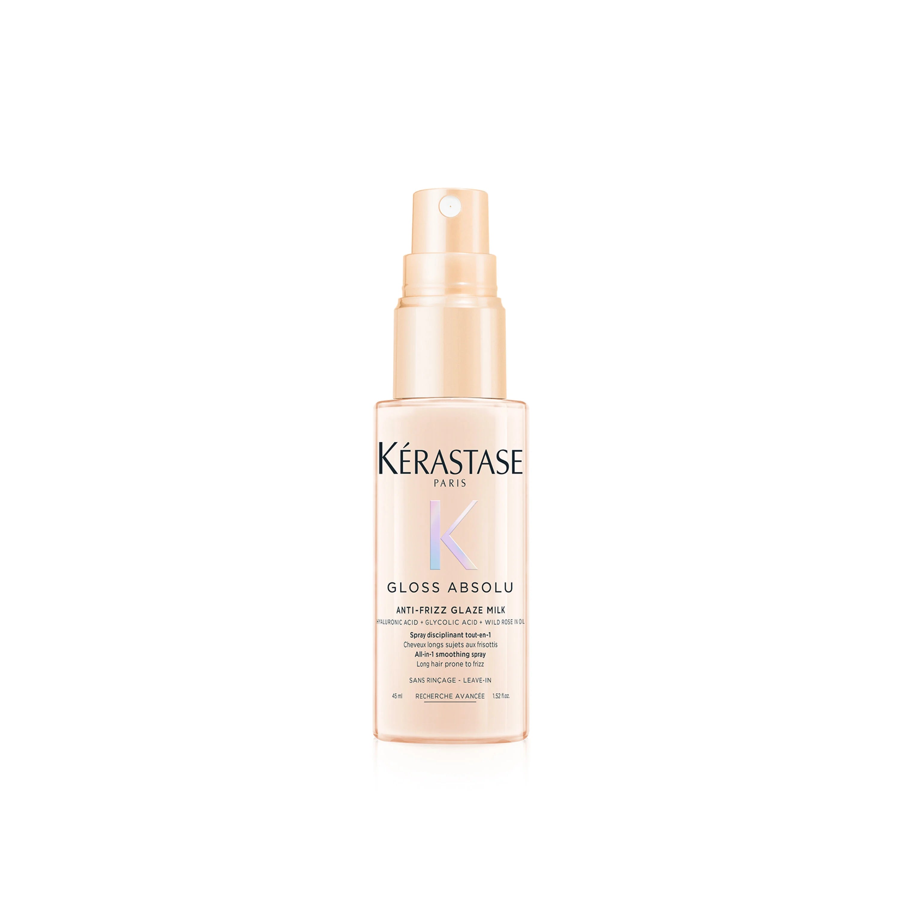 Kérastase Gloss Absolu Rose Anti-Heat Serum 45ml Travel Size