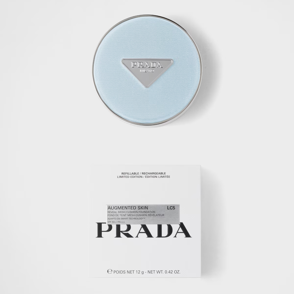 Prada Reveal 原光新肌氣墊粉底 - 莫測藍尼龍限量版 12g