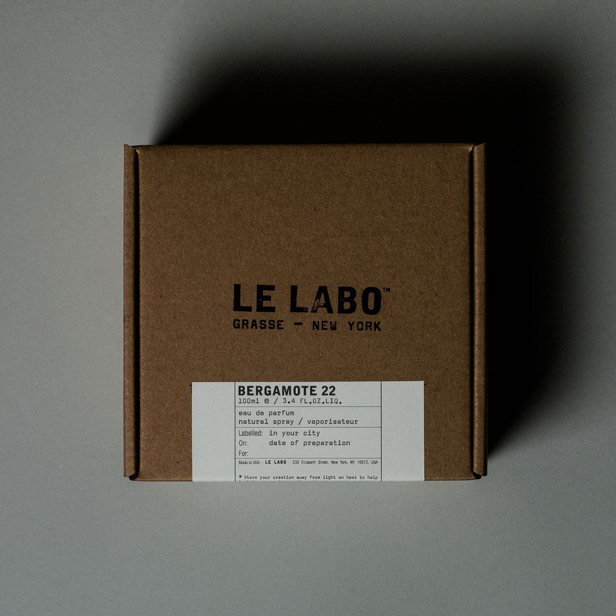 Le Labo BERGAMOTE 22 EDP（容量可選）