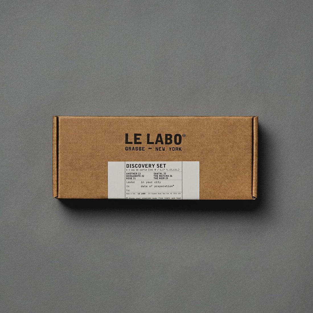 LE LABO DISCOVER SET 6*5ml