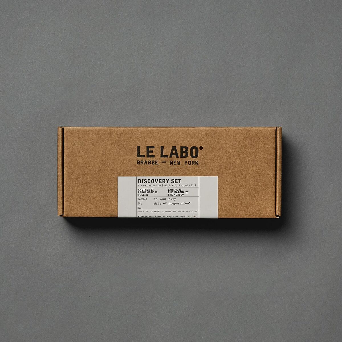 LE LABO DISCOVER SET 6*5ml