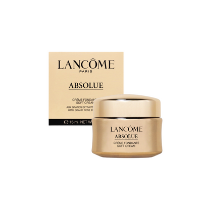 Lancôme ABSOLUE 極緻完美玫瑰面霜 15ml（質感可選）旅行裝