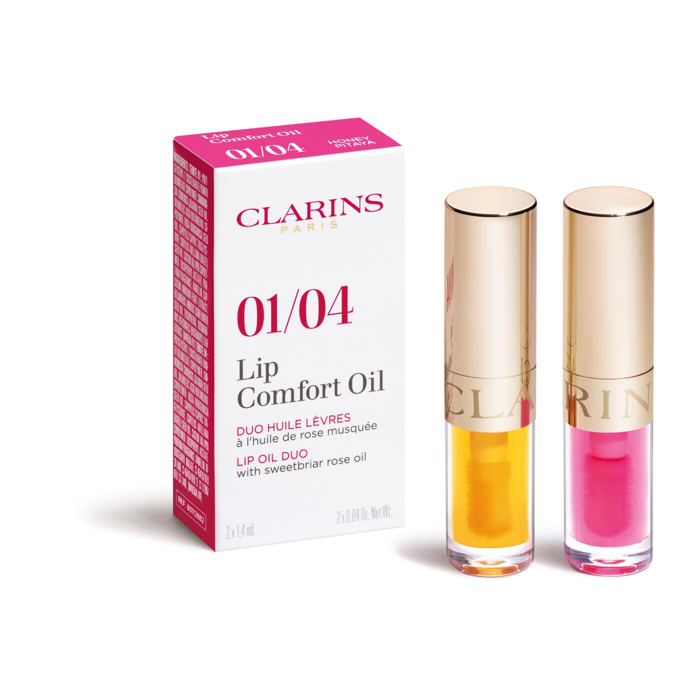 Clarins 迷你凝亮護唇油雙支裝 1.4ml*2