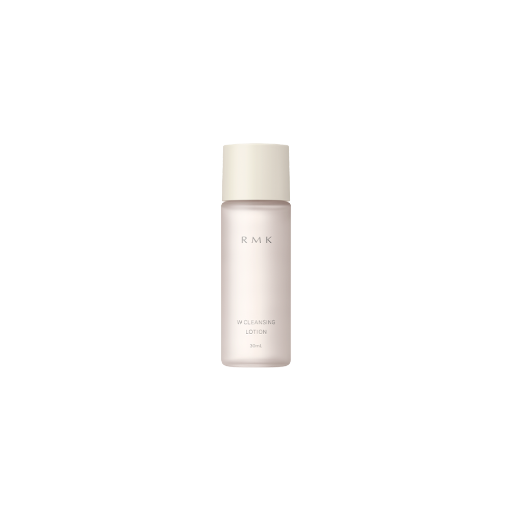 RMK W Cleansing Lotion 2-in-1 Cleansing and Makeup Remover 30ml Travel Size