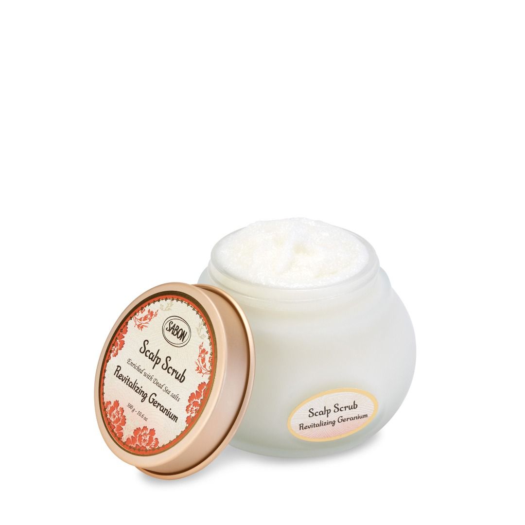 Sabon Geranium Oxygenating Scalp Scrub 300g 