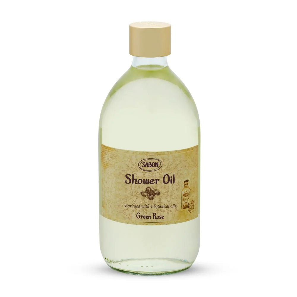 Sabon White Tea Softening Nourishing Shower Oil 500ml (various flavors available) 