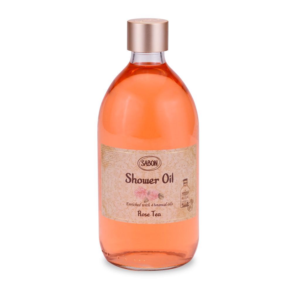 Sabon White Tea Softening Nourishing Shower Oil 500ml (various flavors available) 