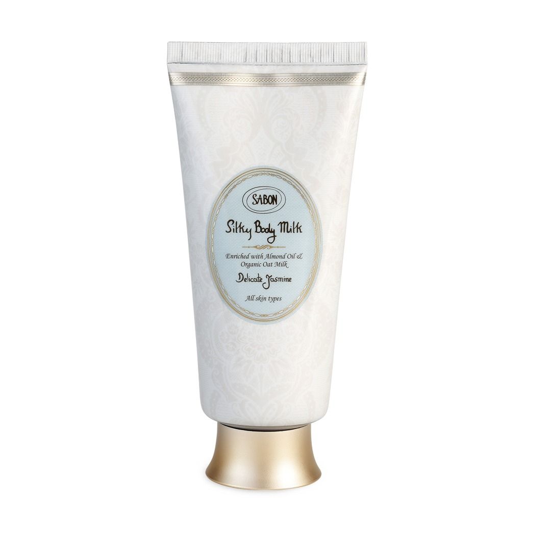 Sabon Almond Oatmeal Silky Body Lotion 200ml (Scent Available)