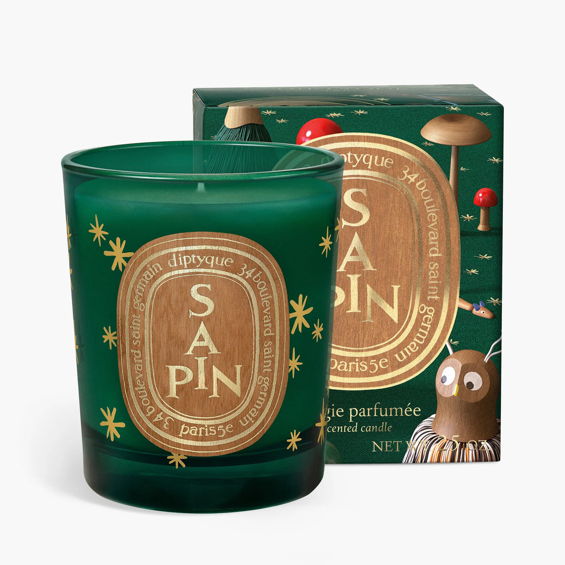 Diptyque 26年聖誕限定 Sapin(冷杉) 香氛蠟燭（容量可選）