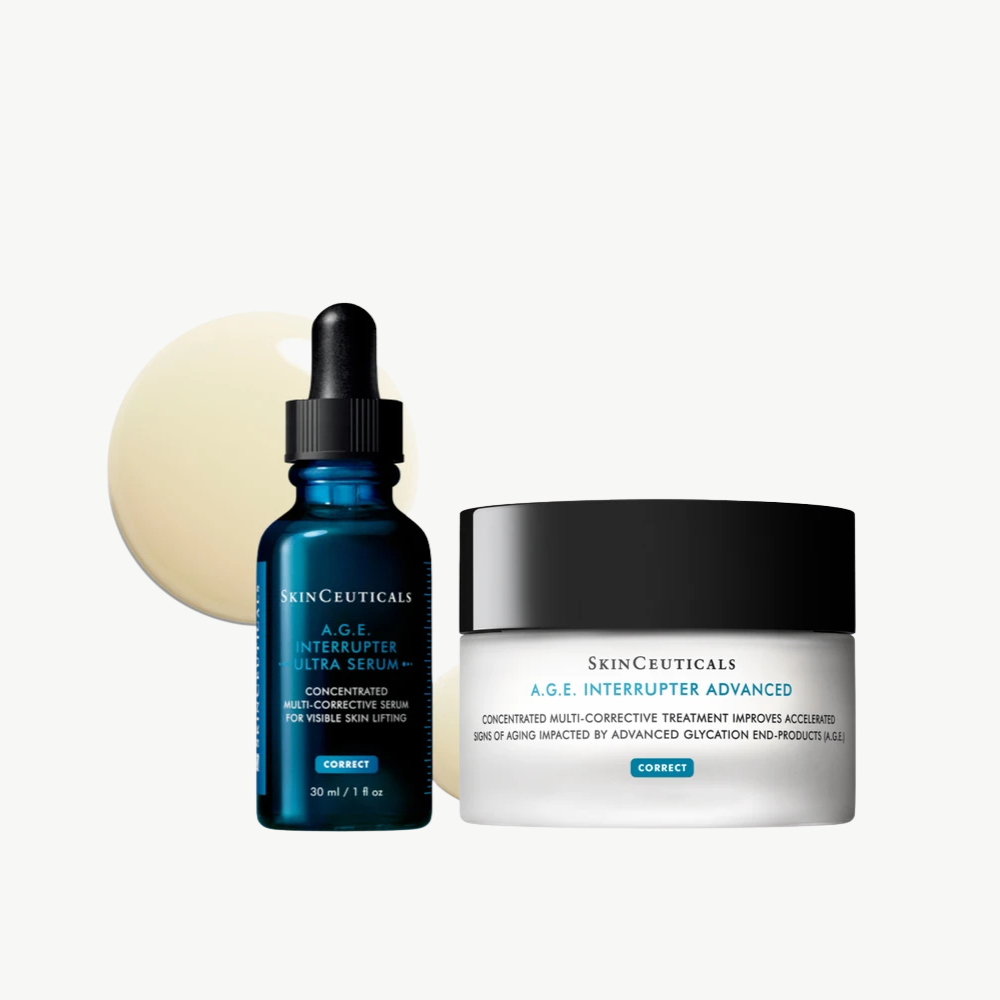 Skin Ceuticals A.G.E.抗醣緊緻精華面霜組合 30ml+48ml