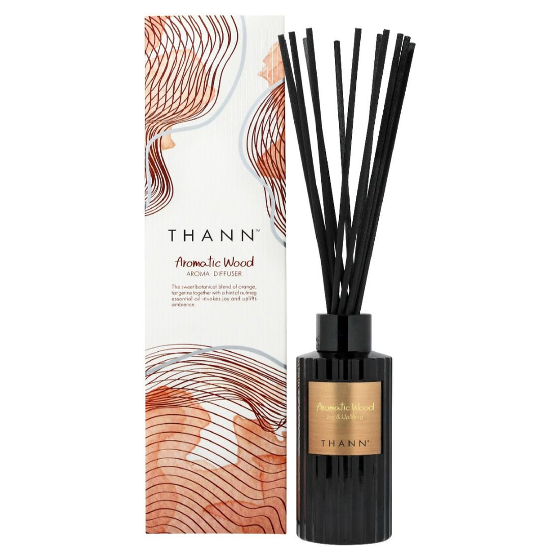 Thann natural fragrant wood and rattan aromatherapy 150ml
