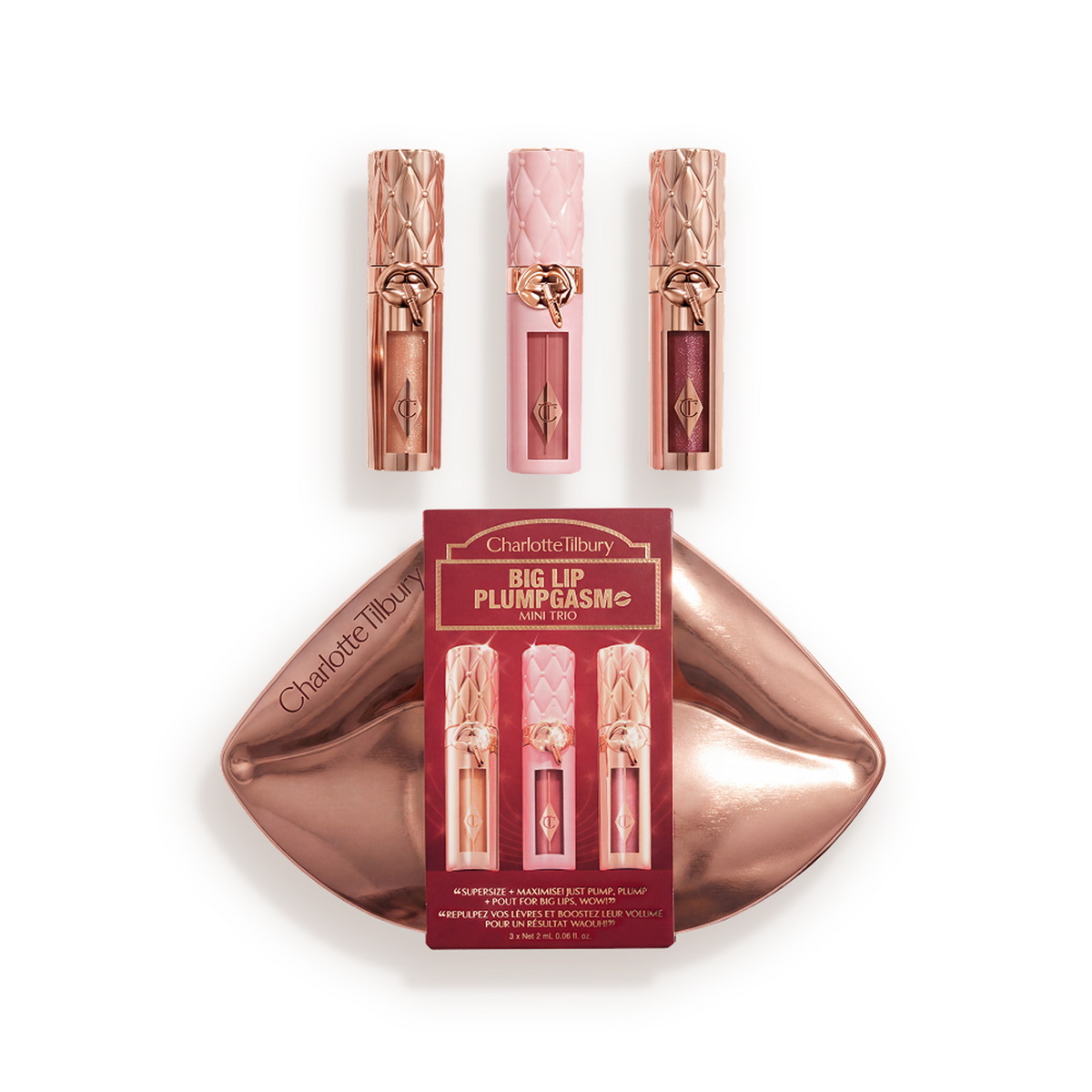 Charlotte Tilbury BIG LIP PLUMPGASM MINI TRIO