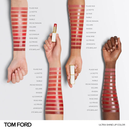 Tom Ford Soleil Ultra-Shine White Tube Lipstick 3.3g (color available)