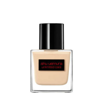Shu Uemura unlimited care 無限修護透光精華粉底液「透光小方瓶」35ml